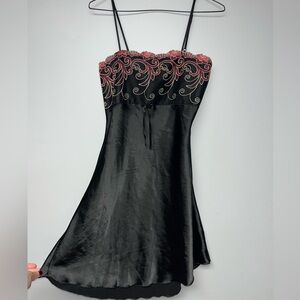 Black Slip Dress